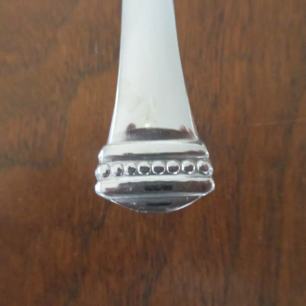 Pie Server Towle 18/10 Classique Bead Stainless 1980s Dots and lines